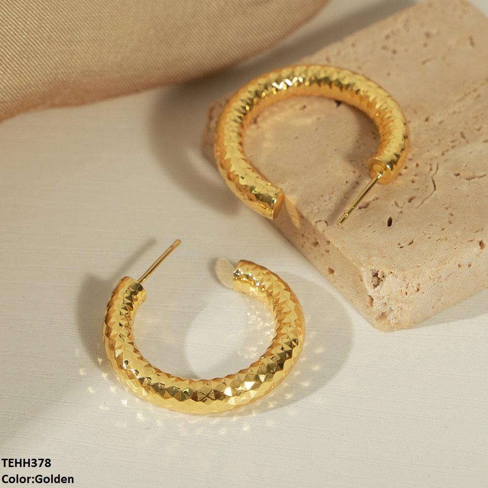 C/Shape Ear Hoops - Havenon Store