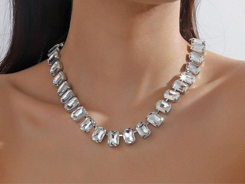 Rectangle Link Necklace