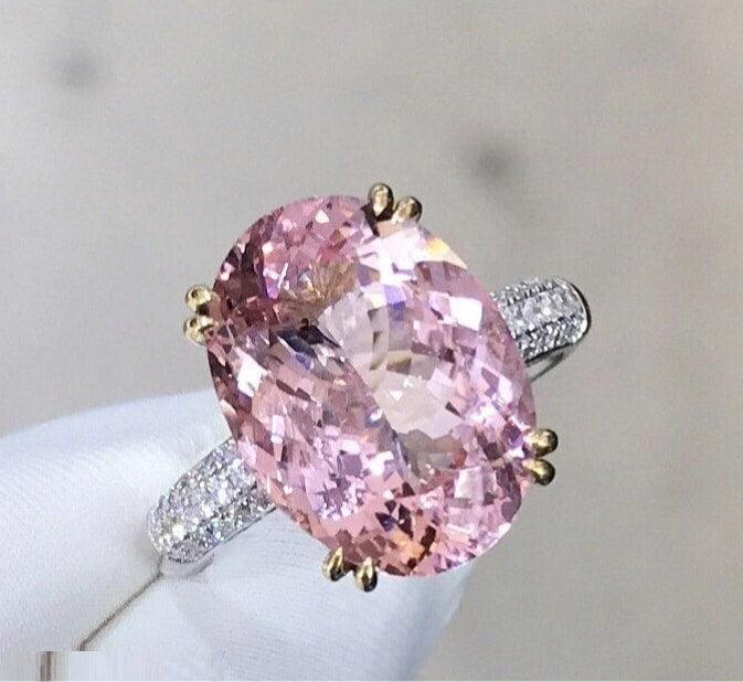 Pink Cocktail Adjustable Ring