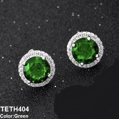 Cubic Zirconia Round Step Tops - Havenon Store