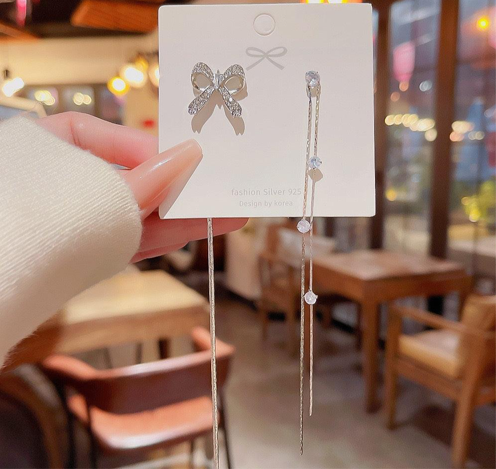 Korean Style Chain Drop Earrings