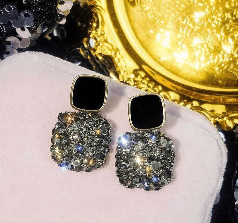 Rhinestone studded tops - Havenon Store
