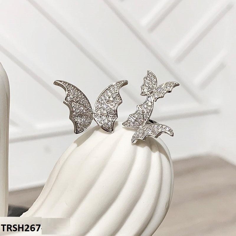 Adjustable Zirconia Butterfly Ring - Havenon Store