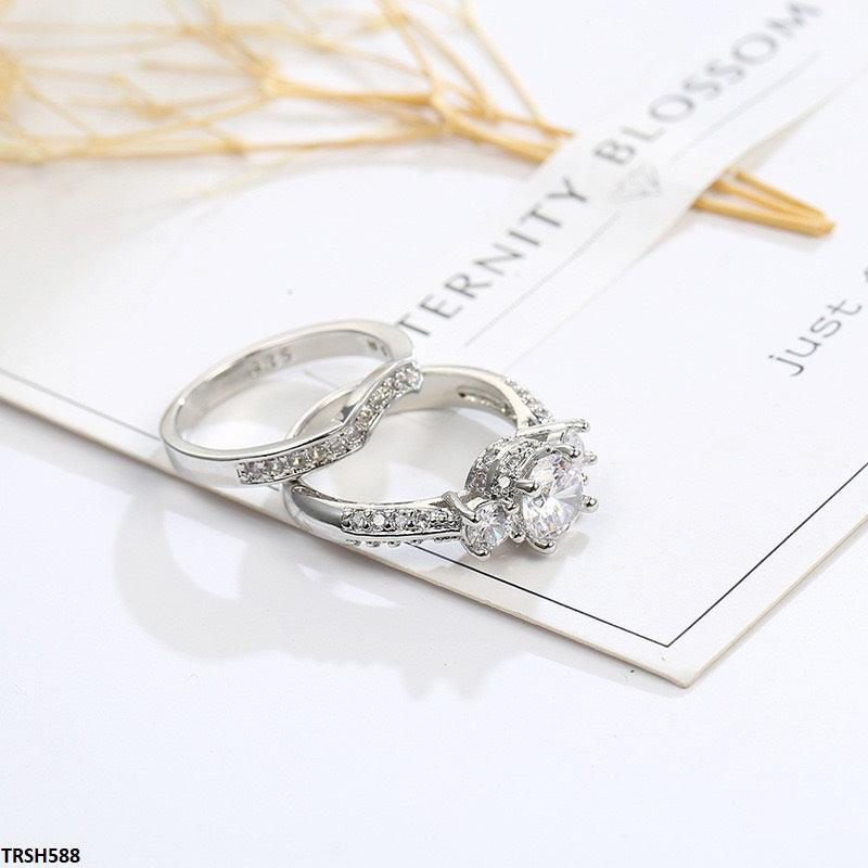 Promise Cocktail Twin Rings - Havenon Store