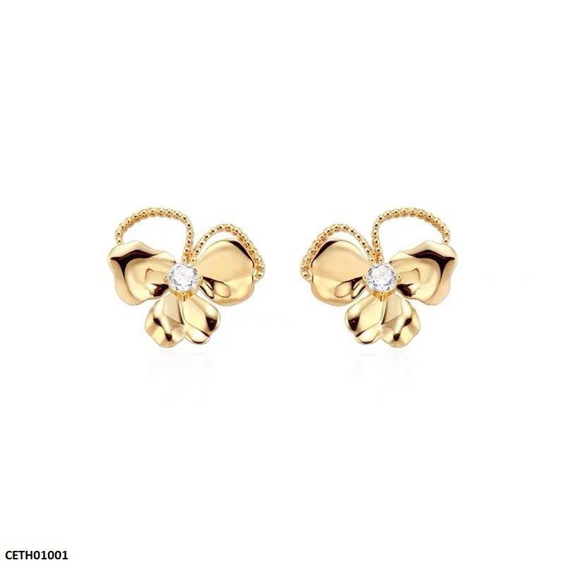 Synthetic stone earrings perfect for formal events