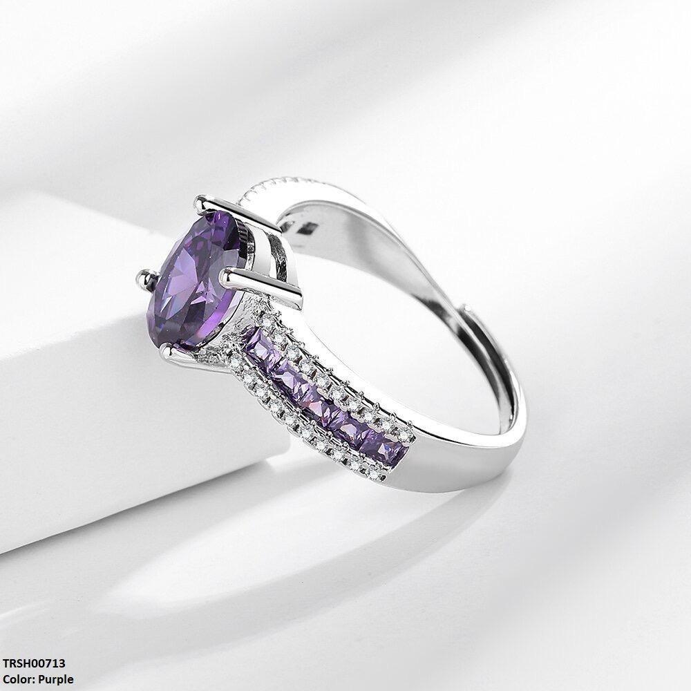 Adjustable Oval/Square Layered Ring - Havenon Store