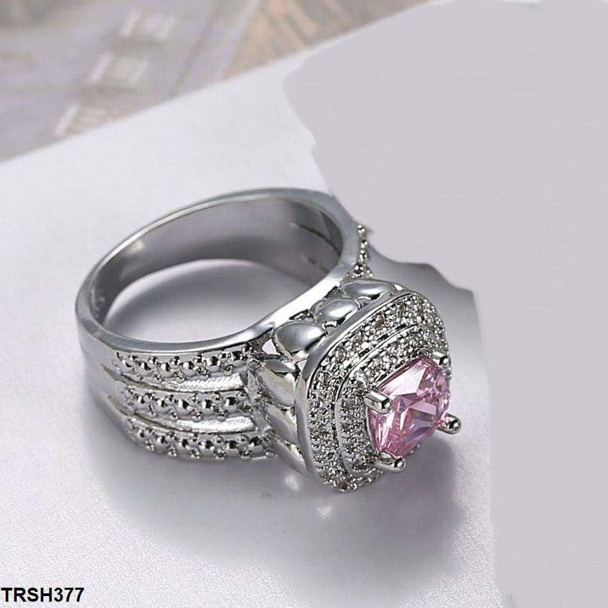 Zircon Princess Step Ring - Havenon Store