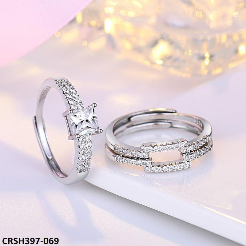 Adjustable Triple Zircon Ring - Havenon Store