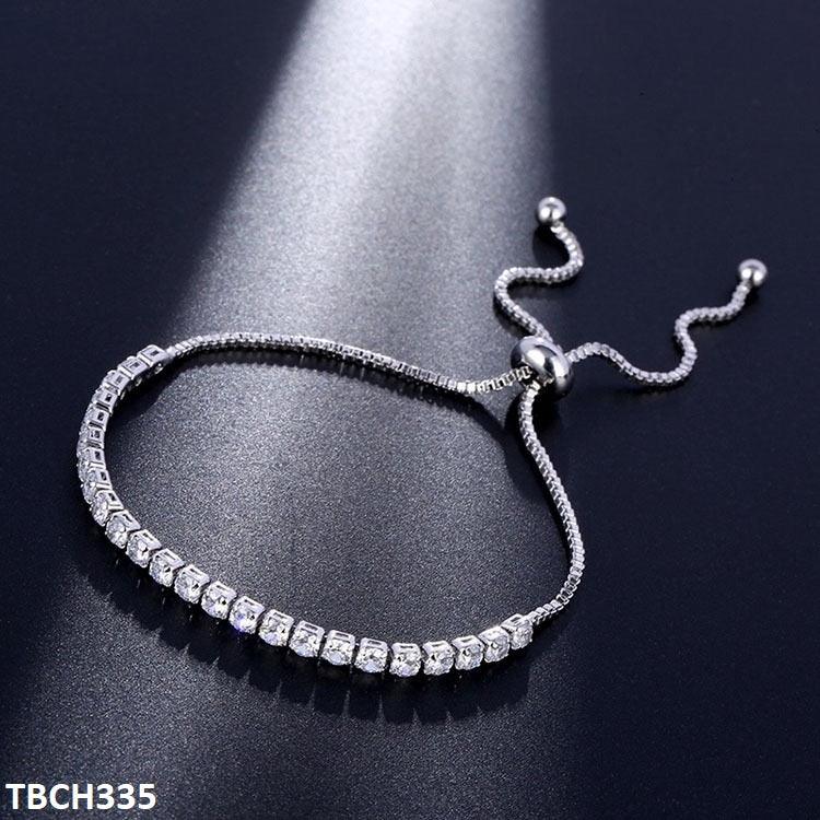 Zirconia Link Round Bracelet - Havenon Store