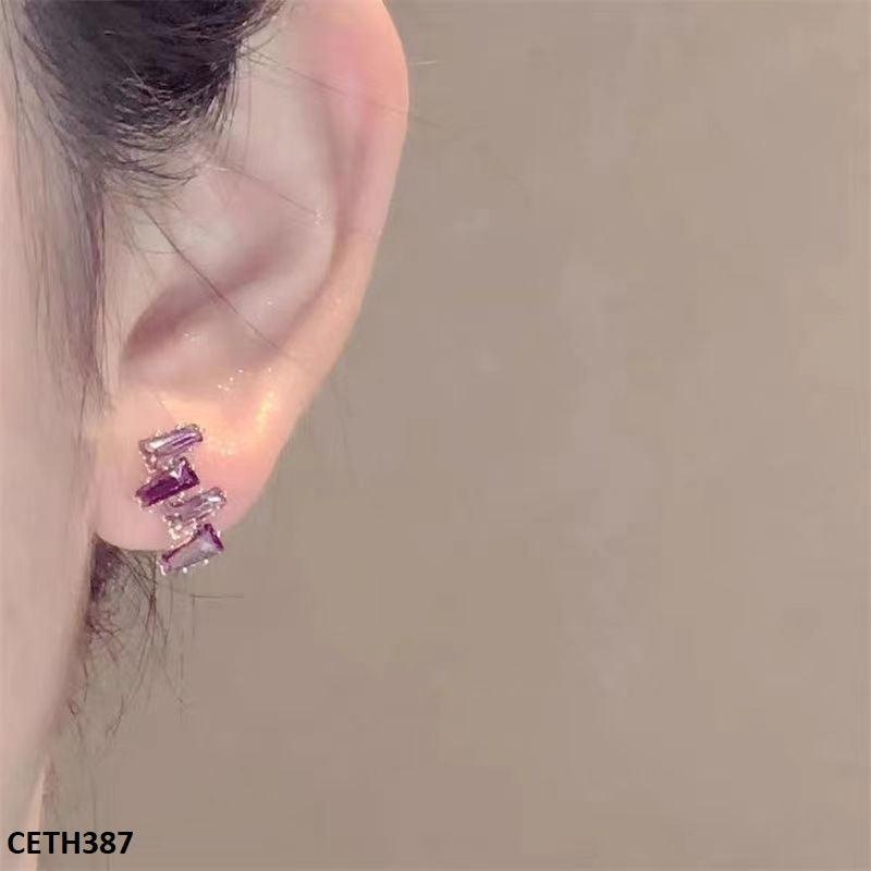 4 Baguette Joint Stud Tops Pair - Havenon Store