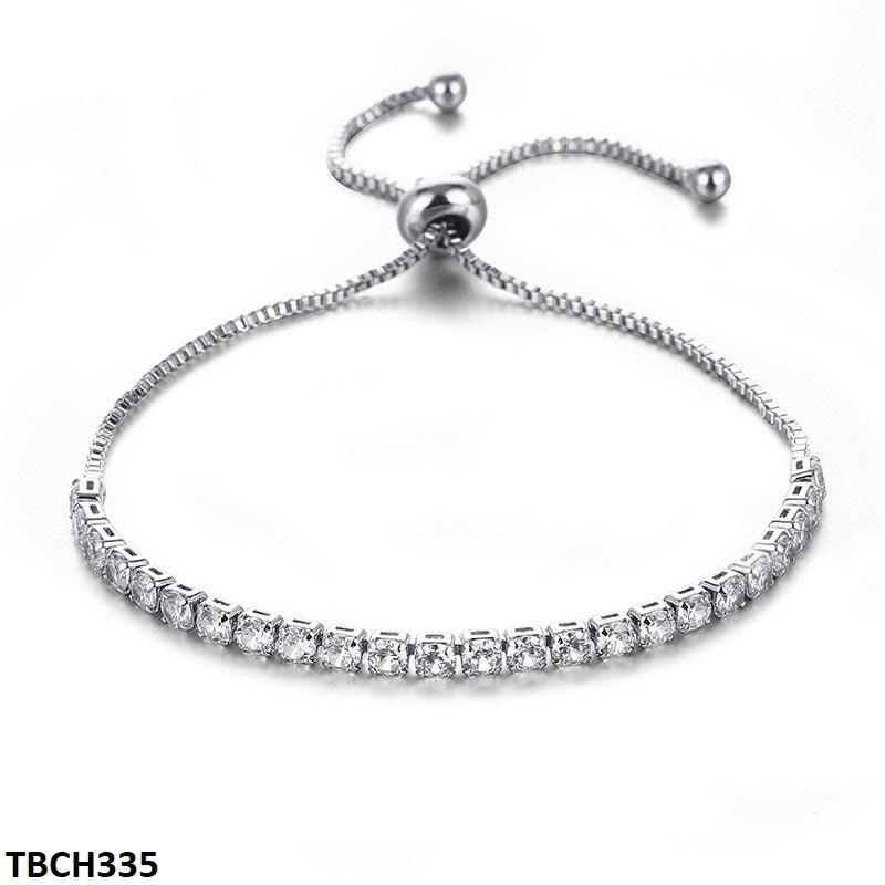 Zirconia Link Round Bracelet - Havenon Store