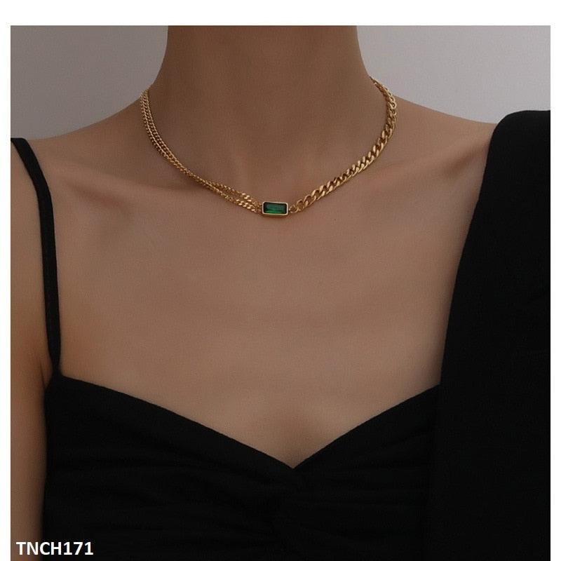Layer Necklace Set with Bracelet - Havenon Store