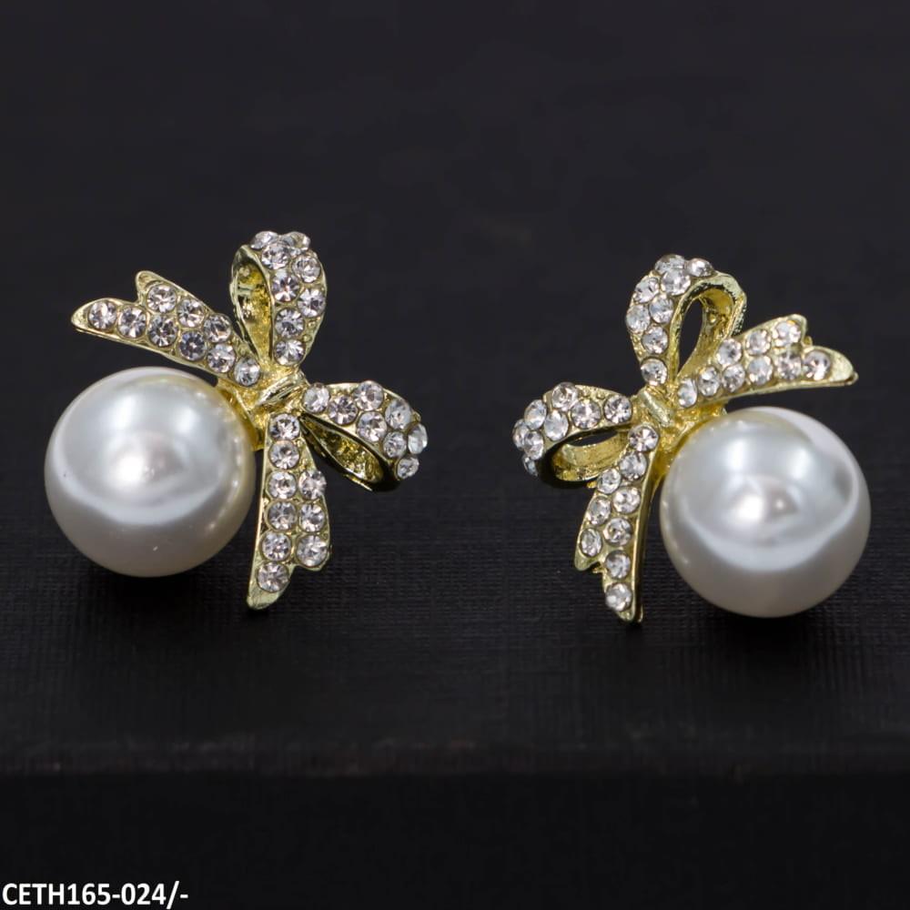 Bow Pearl Tops Pair - Havenon Store