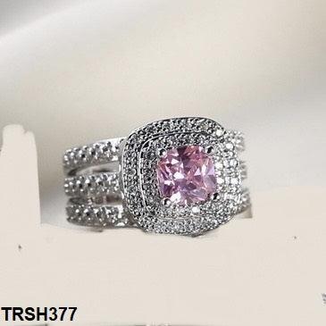 Zircon Princess Step Ring - Havenon Store