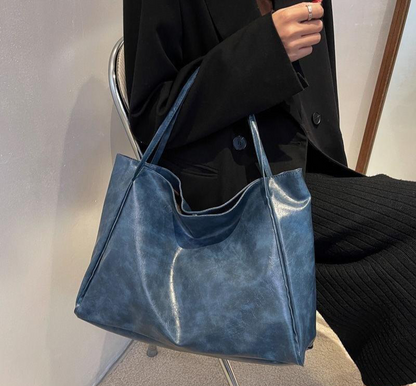 Noir Carry - Premium Leather Large Bag