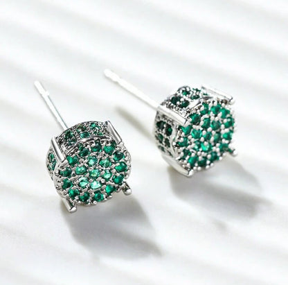 Elegant Minimalist Rhinestone Stud Earrings