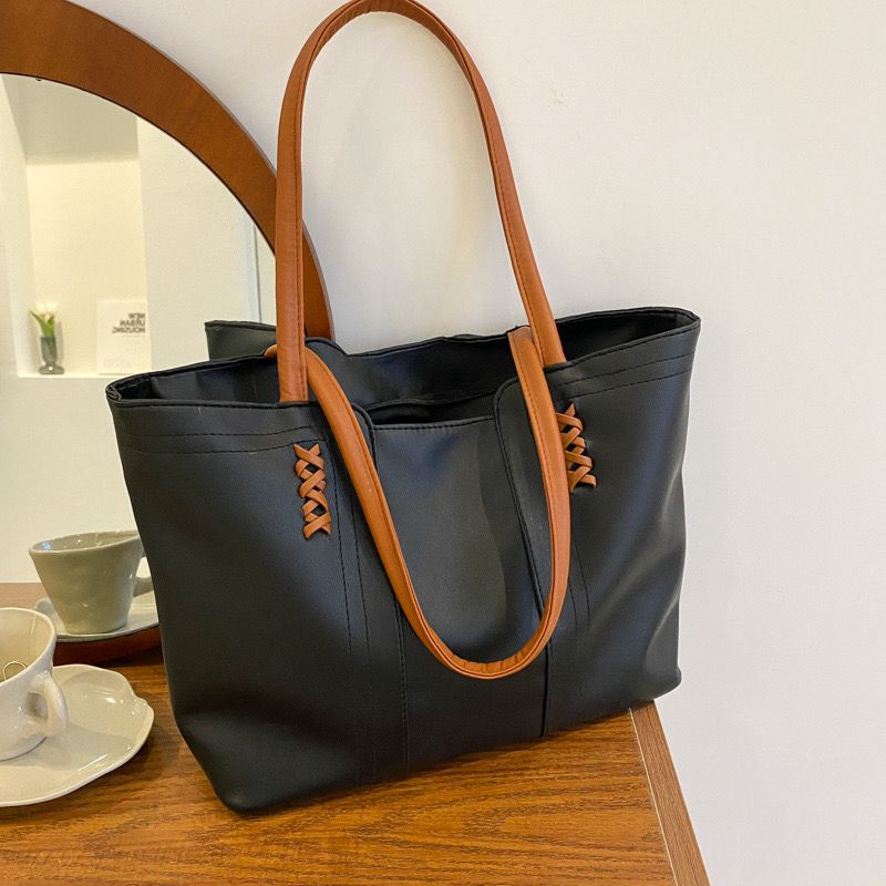 Cross Pattern Large Capacity Bag