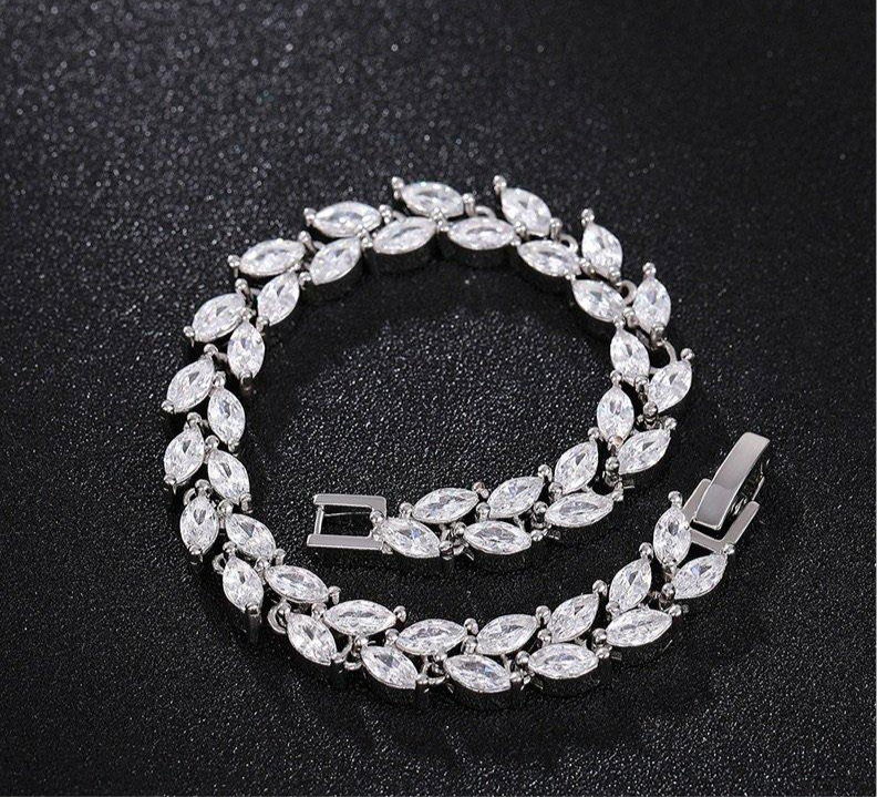 Double Marquise Bracelet