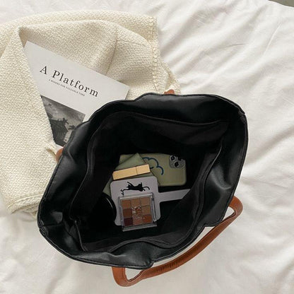 Cross Pattern Large Capacity Bag