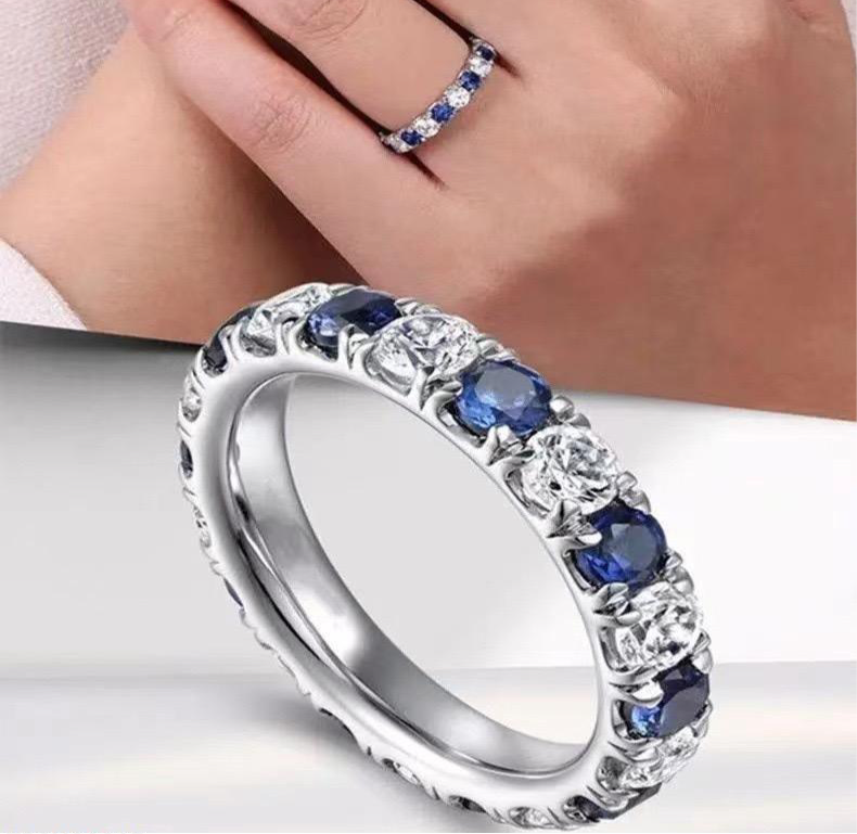 Sapphire Eternity Ring