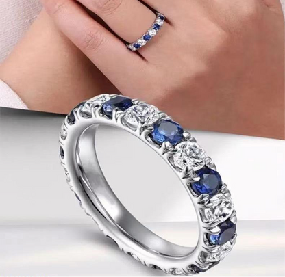 Sapphire Eternity Ring