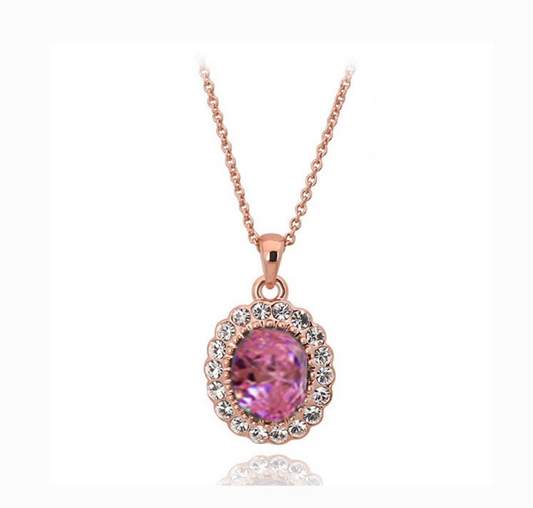 Pink Emerald Pendant