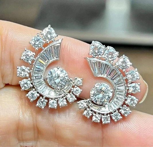 Diamond Studded Curve tops