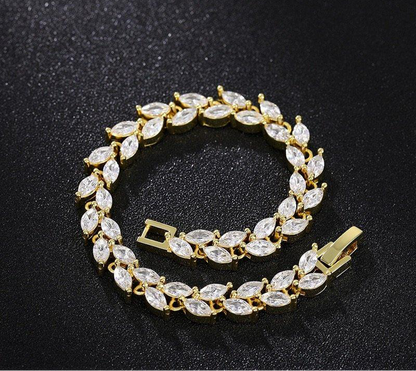Double Marquise Bracelet