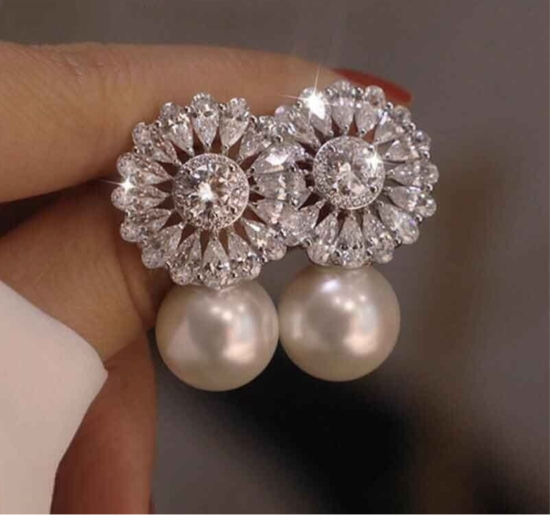 Baroque Pearl Drop Earrings