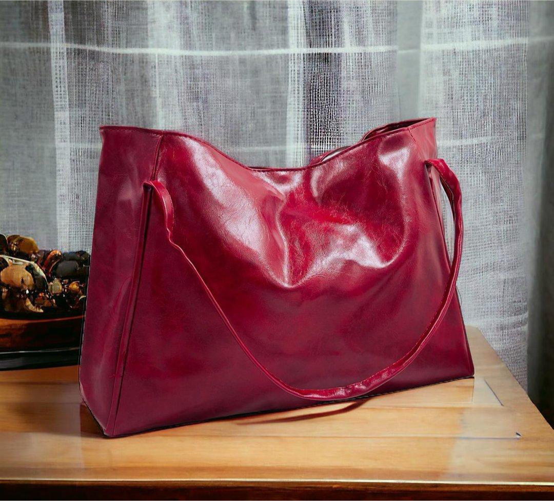 Noir Carry - Premium Leather Large Bag