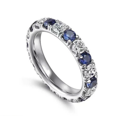 Sapphire Eternity Ring