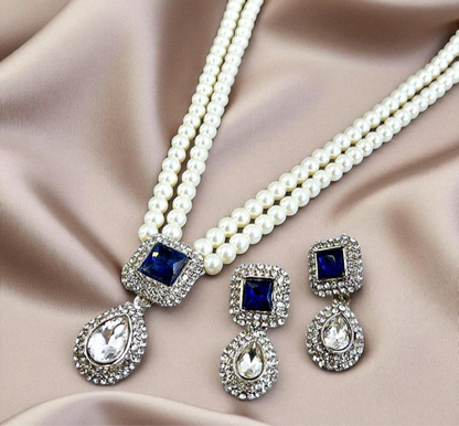 Square/Tear Drop Mala Set
