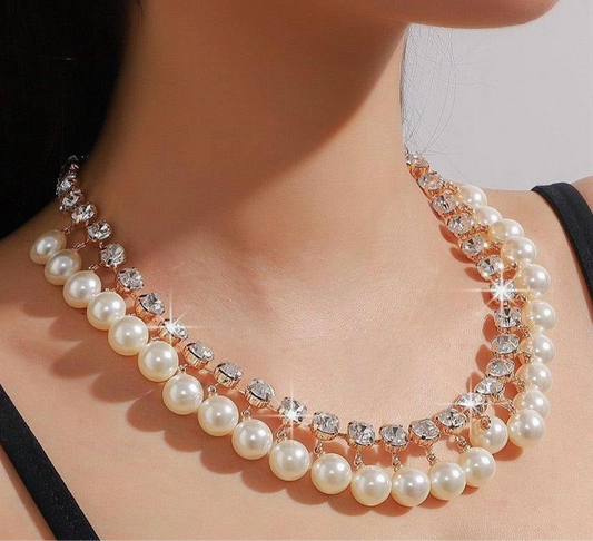 Pearl Beads  Necklace
