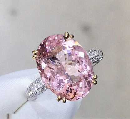 Pink Cocktail Adjustable Ring