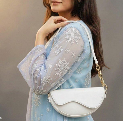 Aurelia Saddle Armpit Bag Dark Brown