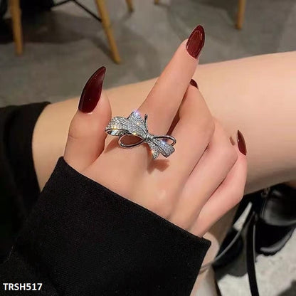 Adjustable Bow Design Ring  