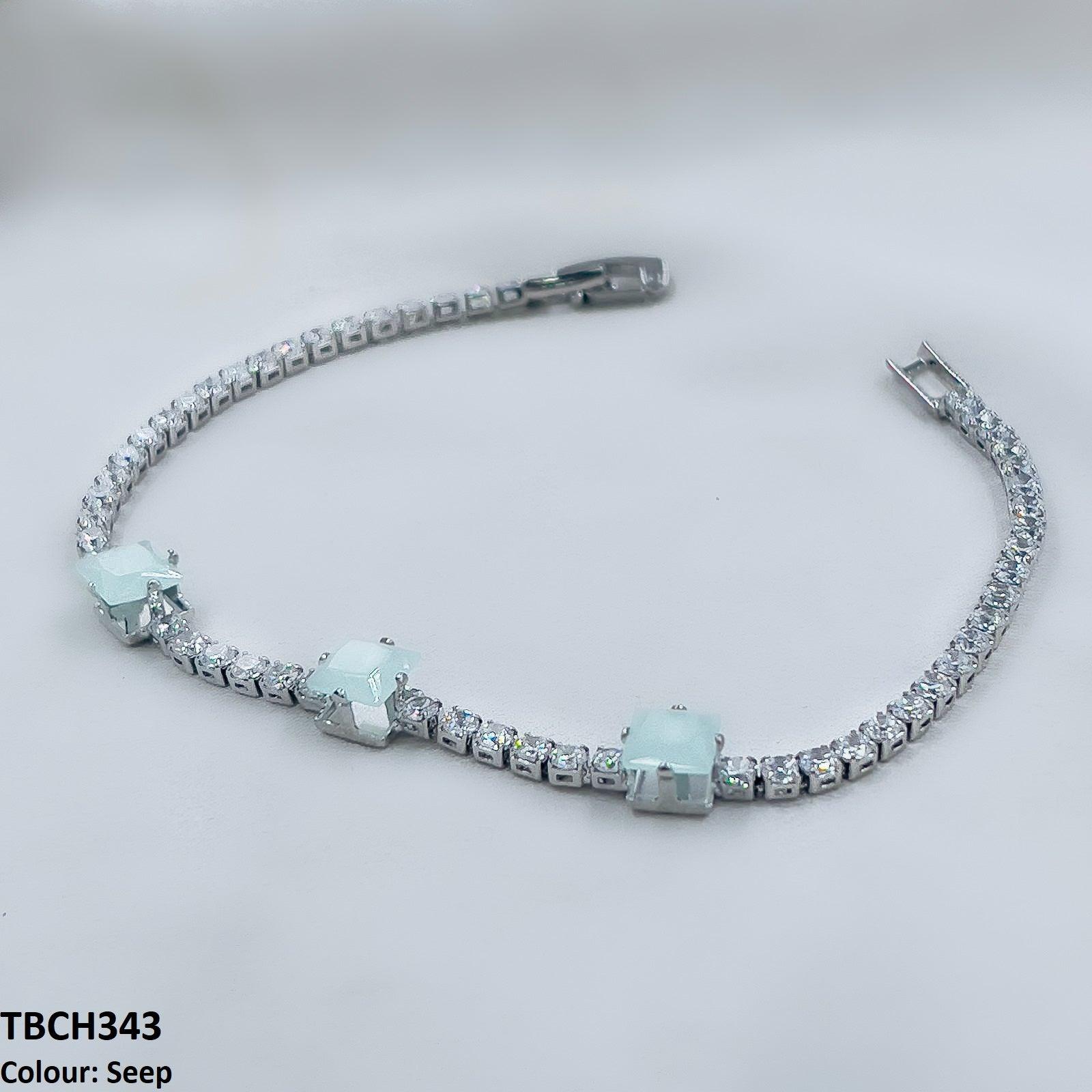 Pink Emerald Zircon Layered Bracelet - Havenon Store