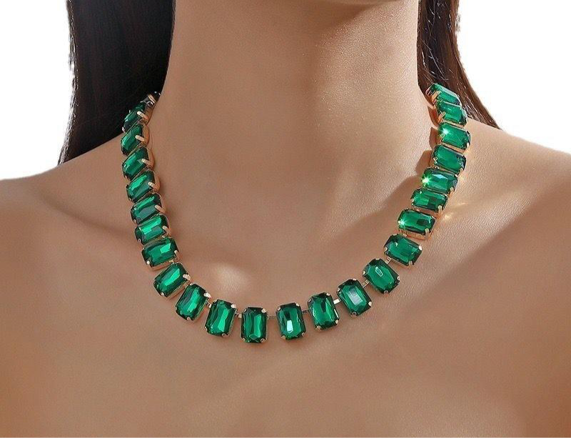 Rectangle Link Necklace