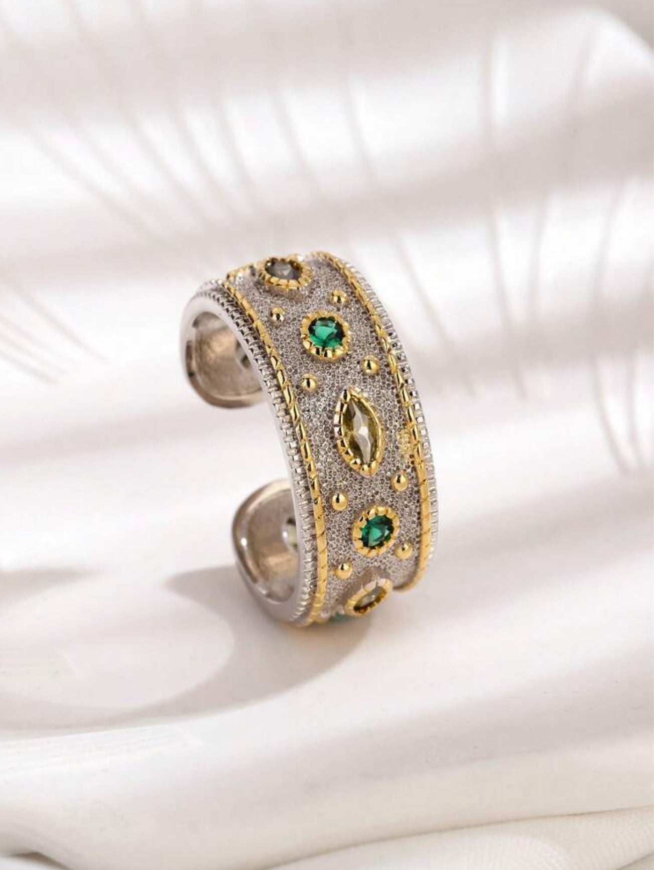 Cubic Zirconia Designer Ring
