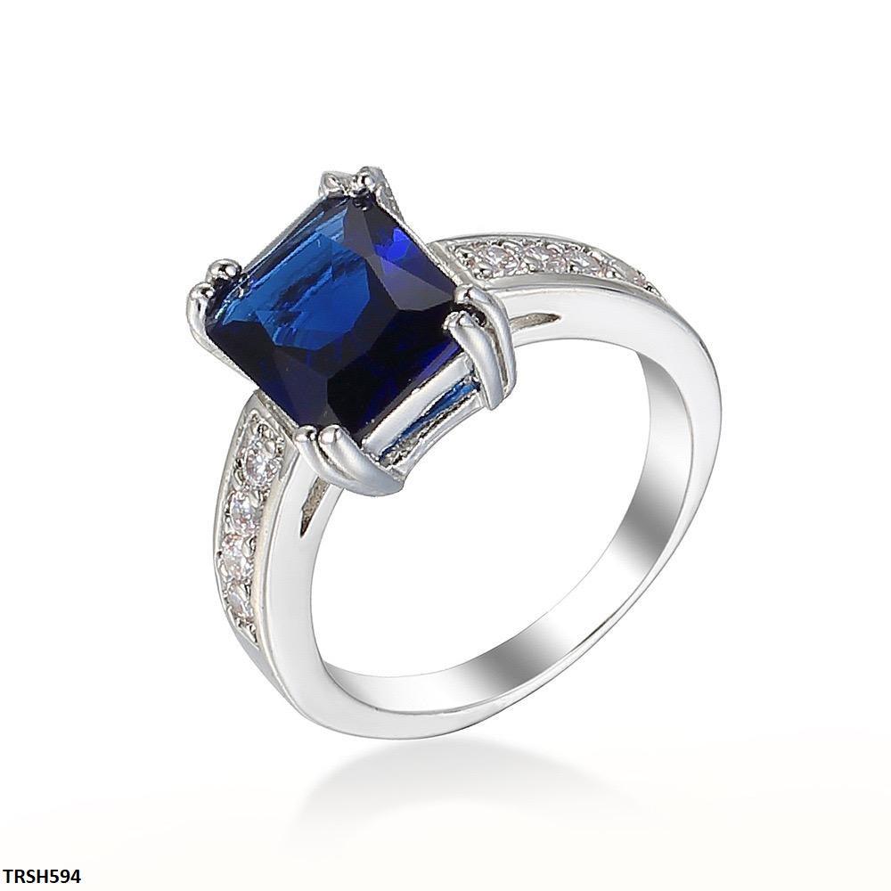 Casual & Formal Sapphire Baguette Ring  