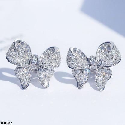 Casual and Formal Zircon Earrings  