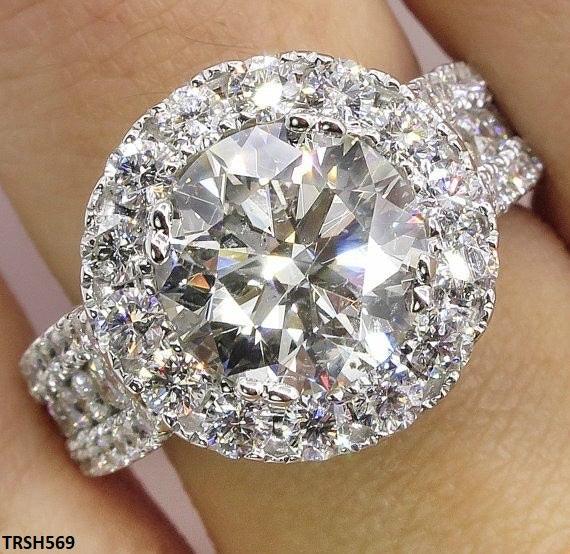 Luxury Zircon Flower Ring - Havenon Store