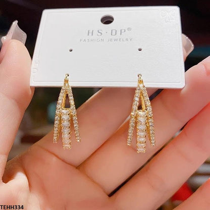 Casual and formal twisted hoop earrings  