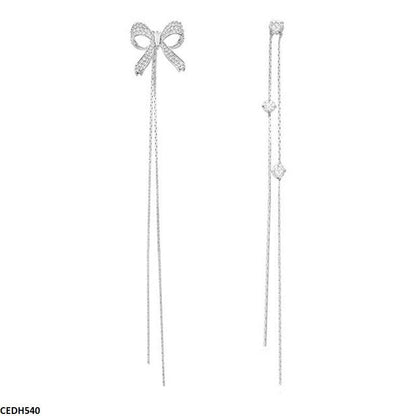 Korean Style Chain Drop Earrings - Havenon Store