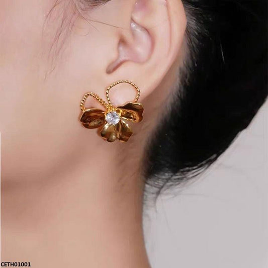 Elegant 18K Half Flower Tops for Women  