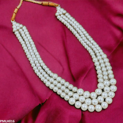 Elegant 3 layer imitation pearls  