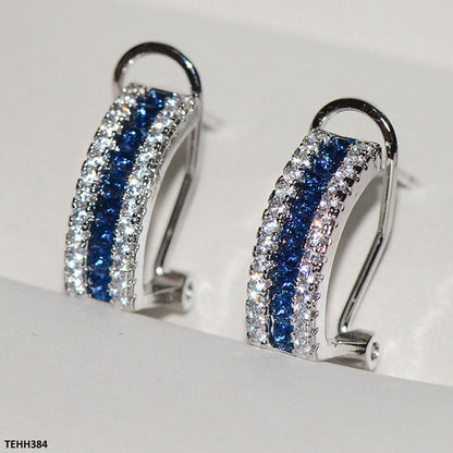 Elegant Sapphire Earrings  
