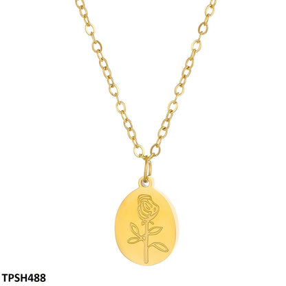 Flower Pendant Necklace  