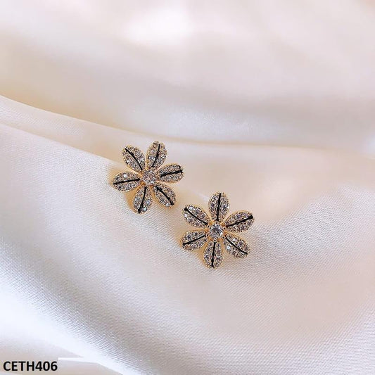 Flower Stud Pair - Havenon Store