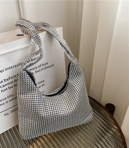 Rhinestones Clutch Bag